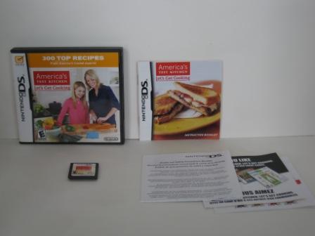 Americas Test Kitchen: Lets Get Cooking (CIB) - Nintendo DS Game